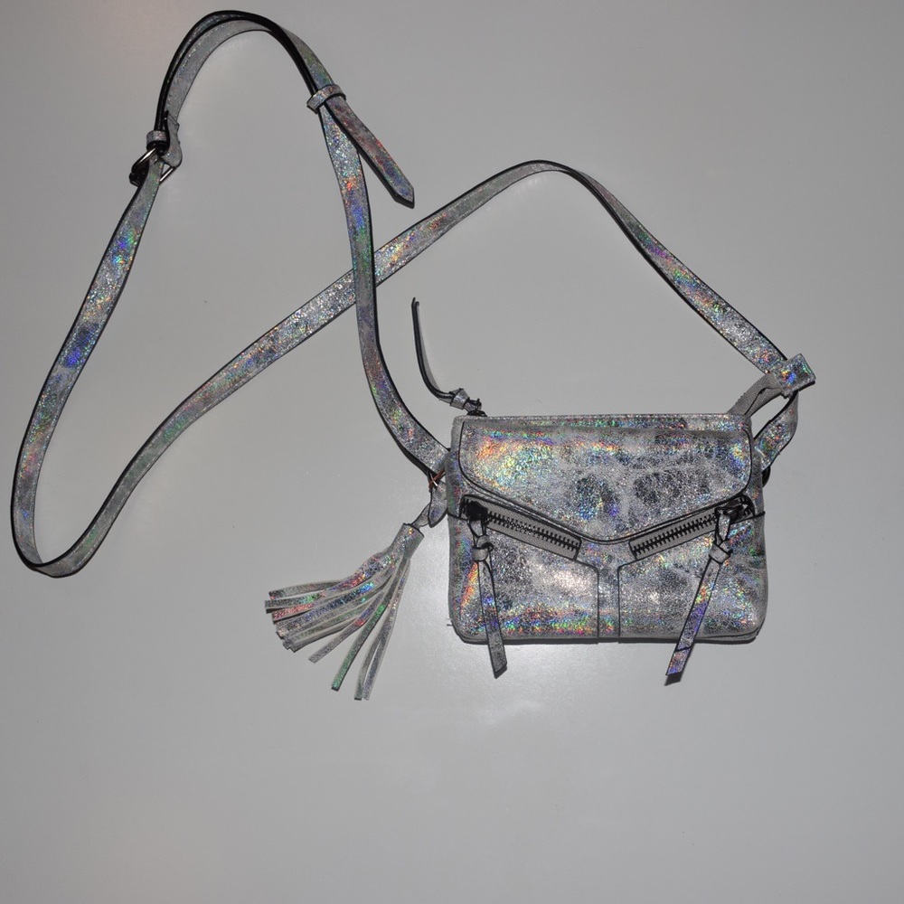 Violet Ray Holographic Crossbody